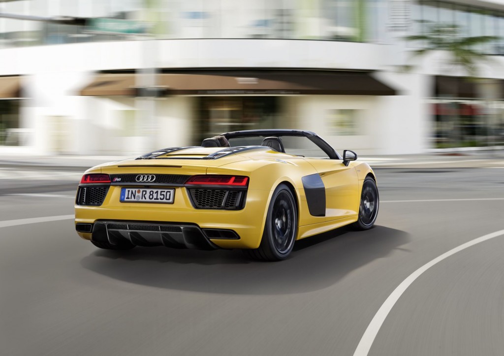 La nouvelle Audi R8 en mode Spyder - photo 4