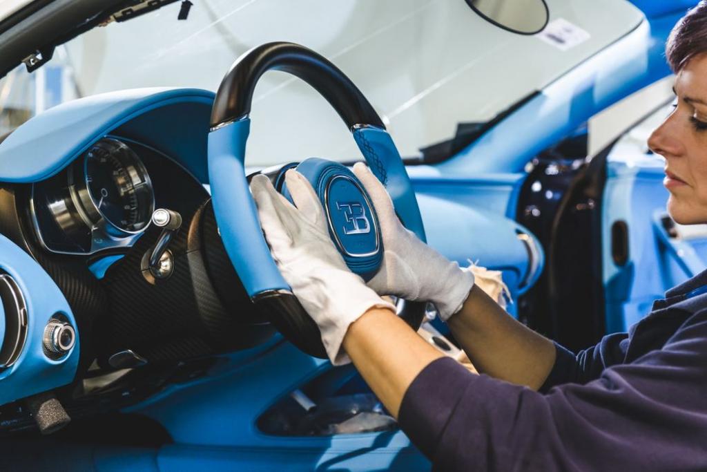 Bugatti : voici les secrets de fabrication de la Chiron - photo 4