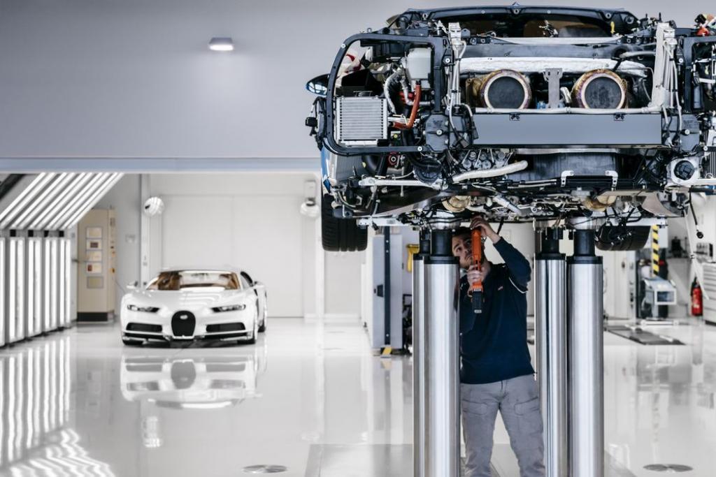 Bugatti : voici les secrets de fabrication de la Chiron - photo 7