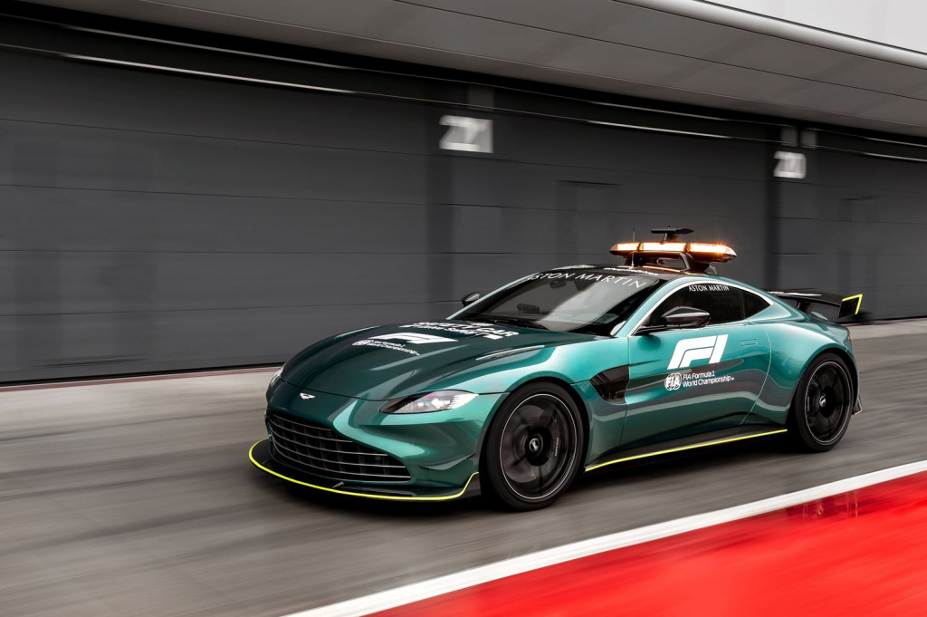 L'Aston Martin Vantage est la nouvelle safety-car en Formule 1 - photo 2