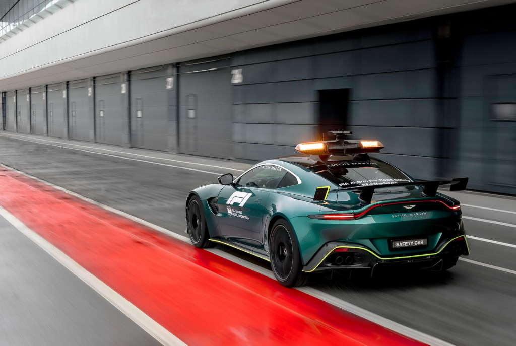 L'Aston Martin Vantage est la nouvelle safety-car en Formule 1 - photo 3