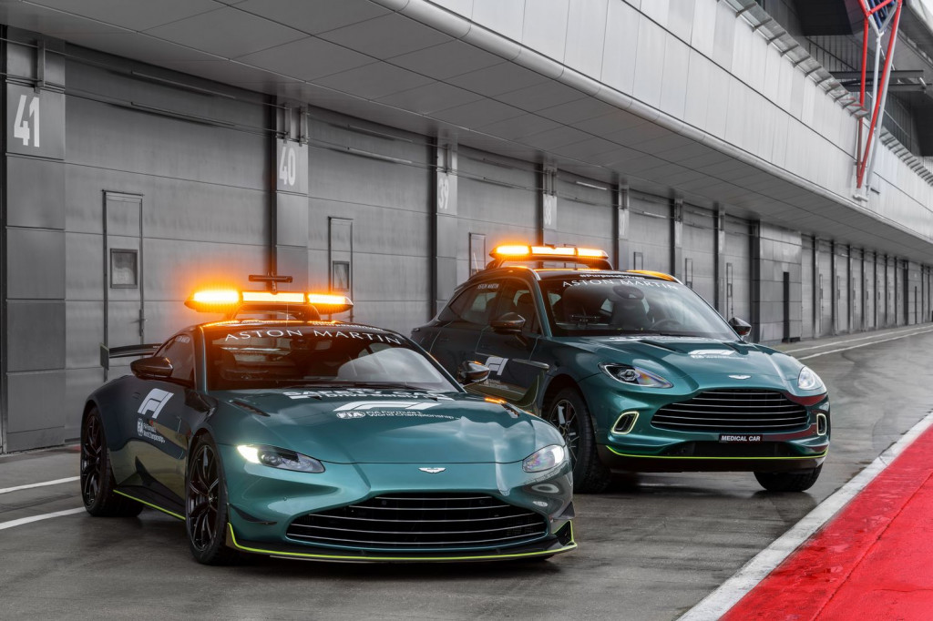 L'Aston Martin Vantage est la nouvelle safety-car en Formule 1 - photo 4